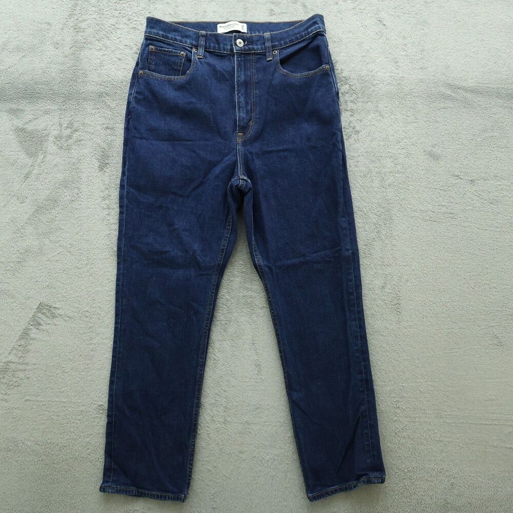 Abercrombie Fitch Jeans Women's Size 6 Ultra High-Rise Ankle Straight 26" Inseam